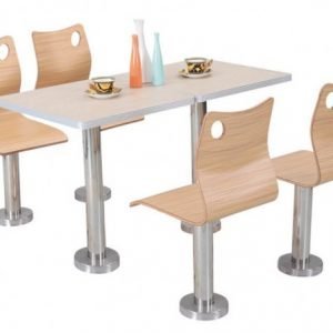 Common Table and Chair Set(FOH-BC04)