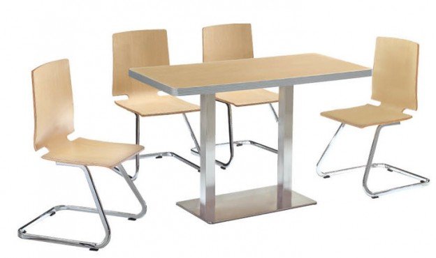 Common Table and Chair Set(FOH-BC26)