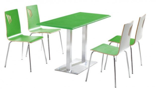 Common Table and Chair Set(FOH-BC31B)