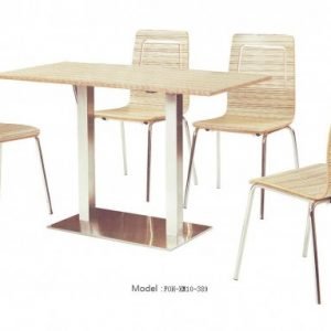 Common Table and Chair Set(FOH-XM10-389)