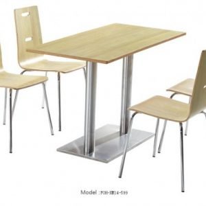 Common Table and Chair Set(FOH-XM14-599)