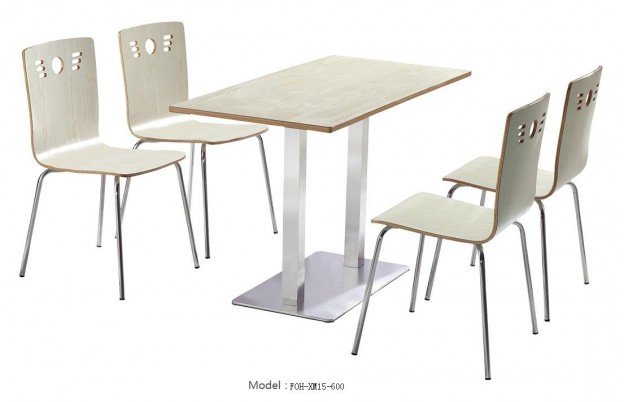 Common Table and Chair Set(FOH-XM15-600)