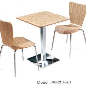 Common Table and Chair Set(FOH-XM16-439)