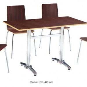 Common Table and Chair Set(FOH-XM17-605)