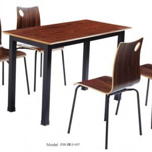 Common Table and Chair Set(FOH-XM18-607)