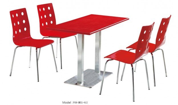 Common Table and Chair Set(FOH-XM21-612)