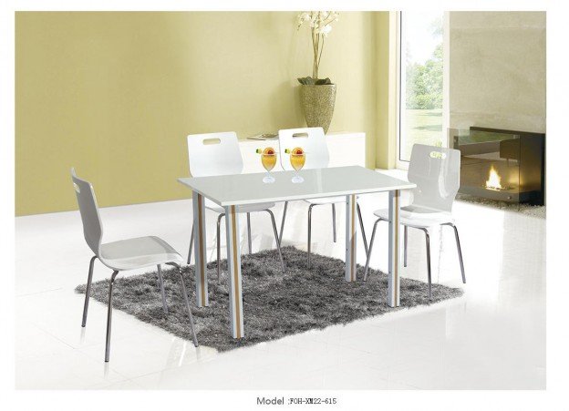 Common Table and Chair Set(FOH-XM22-615)