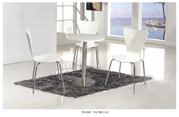 Common Table and Chair Set(FOH-XM22-616)