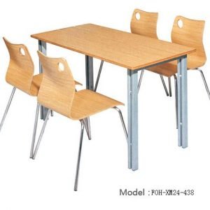 Common Table and Chair Set(FOH-XM24-438)