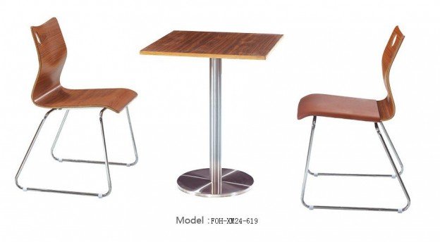 Common Table and Chair Set(FOH-XM24-619)