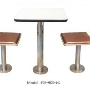 Common Table and Chair Set(FOH-XM25-440)