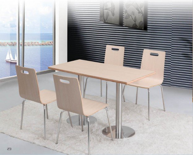 Common Table and Chair Set(FOHR23-728T&FOHR23-728Y)