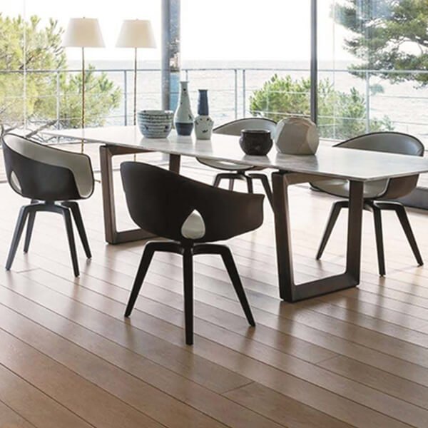 FOH-XY008- Dining Ginger Armchair - Image 4