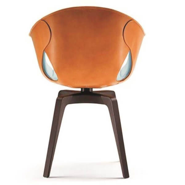 FOH-XY008- Dining Ginger Armchair - Image 3