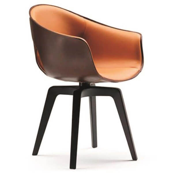 FOH-XY008- Dining Ginger Armchair