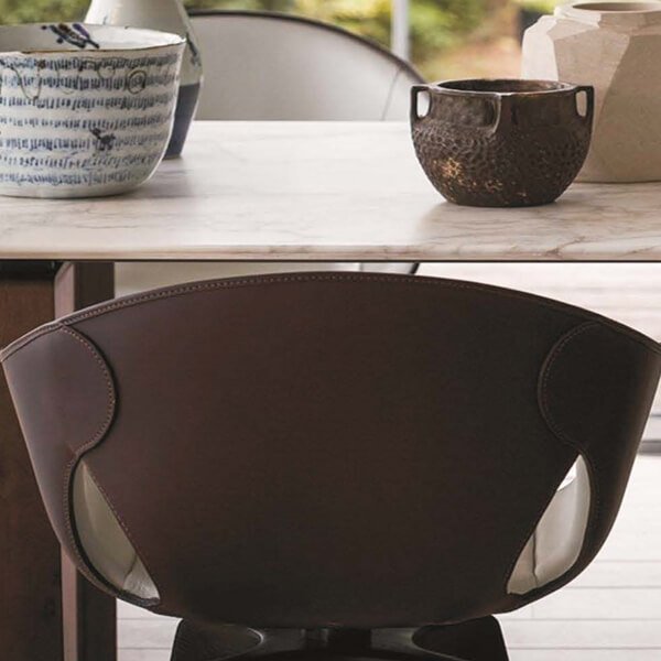 FOH-XY008- Dining Ginger Armchair