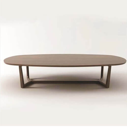 round y-shaped legged dining table