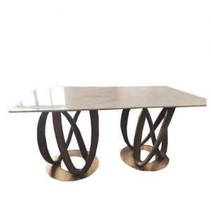 FOH-XY024- double ring base dining table