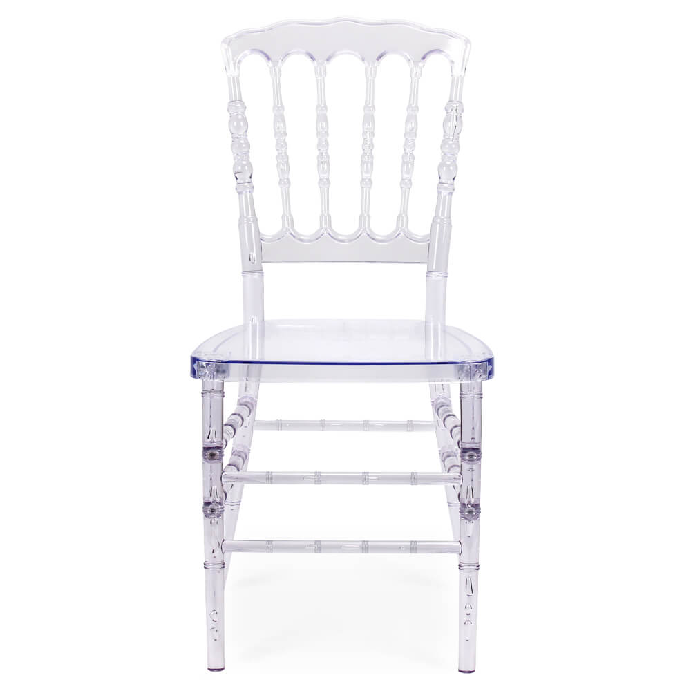 FOH-CF0002 Acrylic Clear Slatback Chair