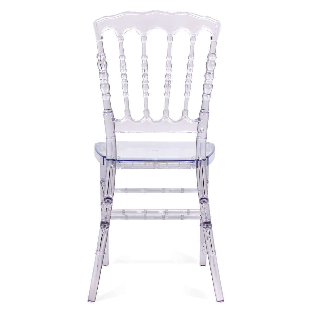 FOH-CF0002 Acrylic Clear Slatback Chair