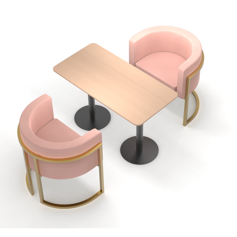 FH-CAMS240417 Customized Restaurant Chair And Table Set For Dining Room