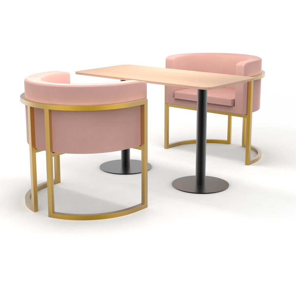 FH-CAMS240417 Customized Restaurant Chair And Table Set For Dining Room - Image 4