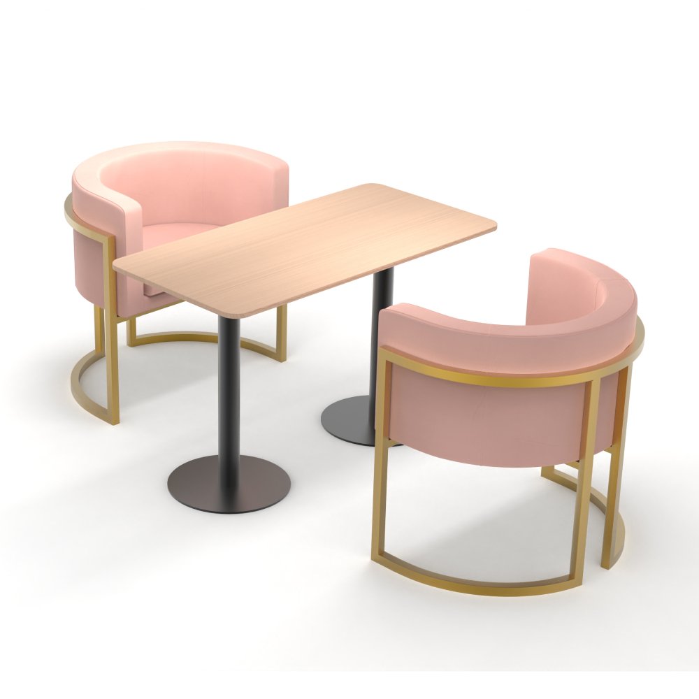 FH-CAMS240417 Customized Restaurant Chair And Table Set For Dining Room - Image 2