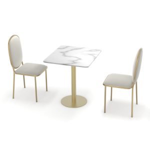 FH-CAMS240419 Restaurant Chair And Table Set For Dining Room Furniture