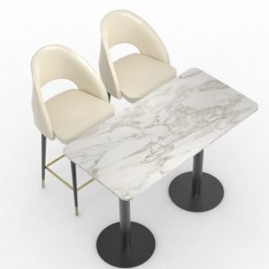 FH-CAMS240401 Customized Dining Table And Chair Set