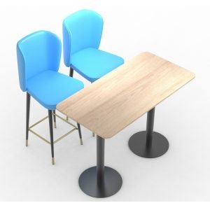 FH-CAMS240412 Customized Hot Sale High Quality Restaurant Chair And Table Set For Dining Room