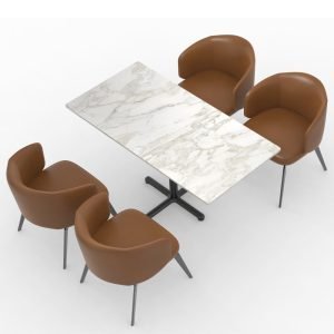 FH-CAMS240414 Customized Restaurant Chairs And Tables Sets For Dining Room Coffee Shop