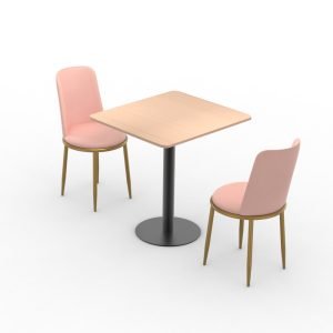 FH-CAMS240415 Customized Dining Room Sets Table And Chair For Restaurant Pub Coffee Shop