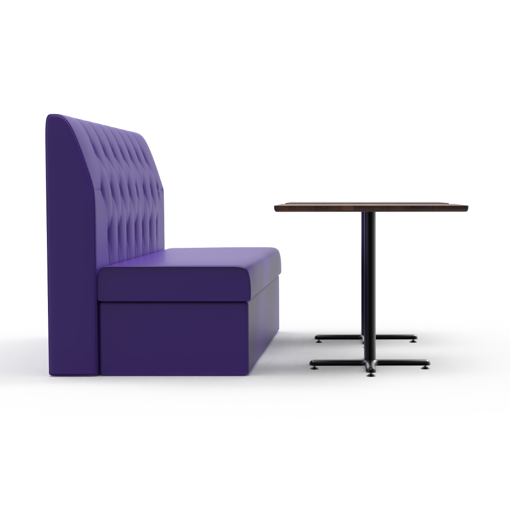 FH-BTLS240501 Customized Light Luxury Modern Design Restaurant Furniture Hamburger Bakery Restaurant Sofa Booth And Table - Image 4
