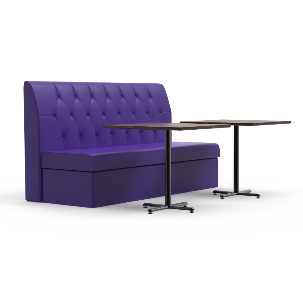 FH-BTLS240501 Customized Light Luxury Modern Design Restaurant Furniture Hamburger Bakery Restaurant Sofa Booth And Table - Image 3