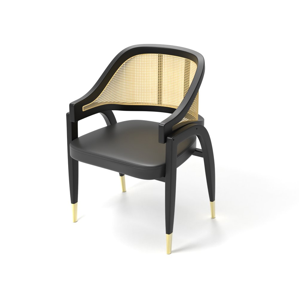FH-CAMS240502 Customized Modern Luxury Dining Table And Chairs Set Dining Chair For Restaurant Furniture Bar Coffee Shop - Image 4