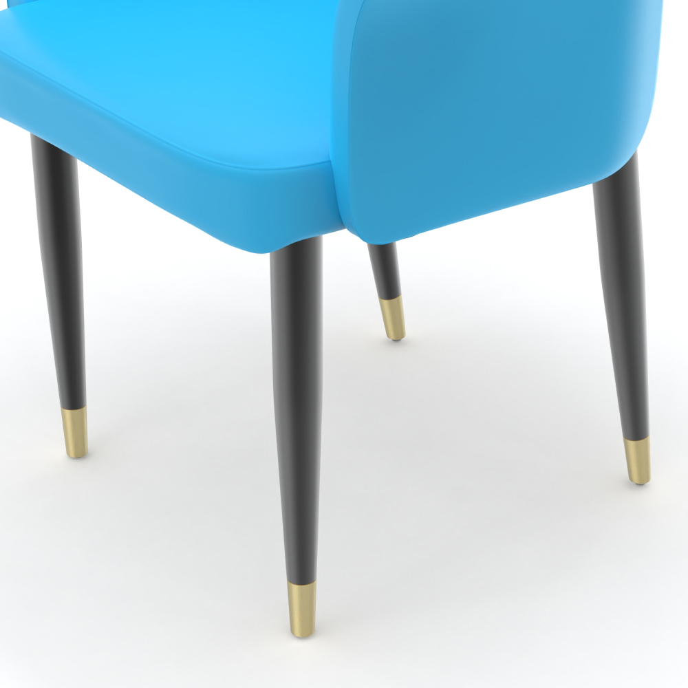FH-CAMS240504 Customized Last Restaurant Cafe furniture Whitefish Luxury Lounge Blue Chair Restaurant Lake Havasu Chairs - Image 8