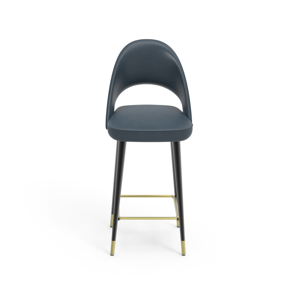 FH-CAMS240506 Customized Modern Luxury Rotary Dining Table And Chairs Set Dining Chair Pads For Restaurant Furniture Bar Coffee Shop - Image 5