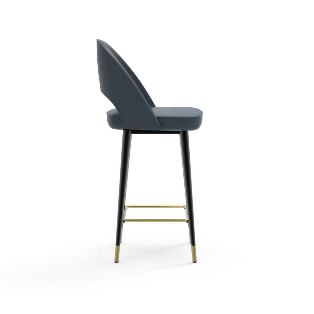 FH-CAMS240506 Customized Modern Luxury Rotary Dining Table And Chairs Set Dining Chair Pads For Restaurant Furniture Bar Coffee Shop - Image 4