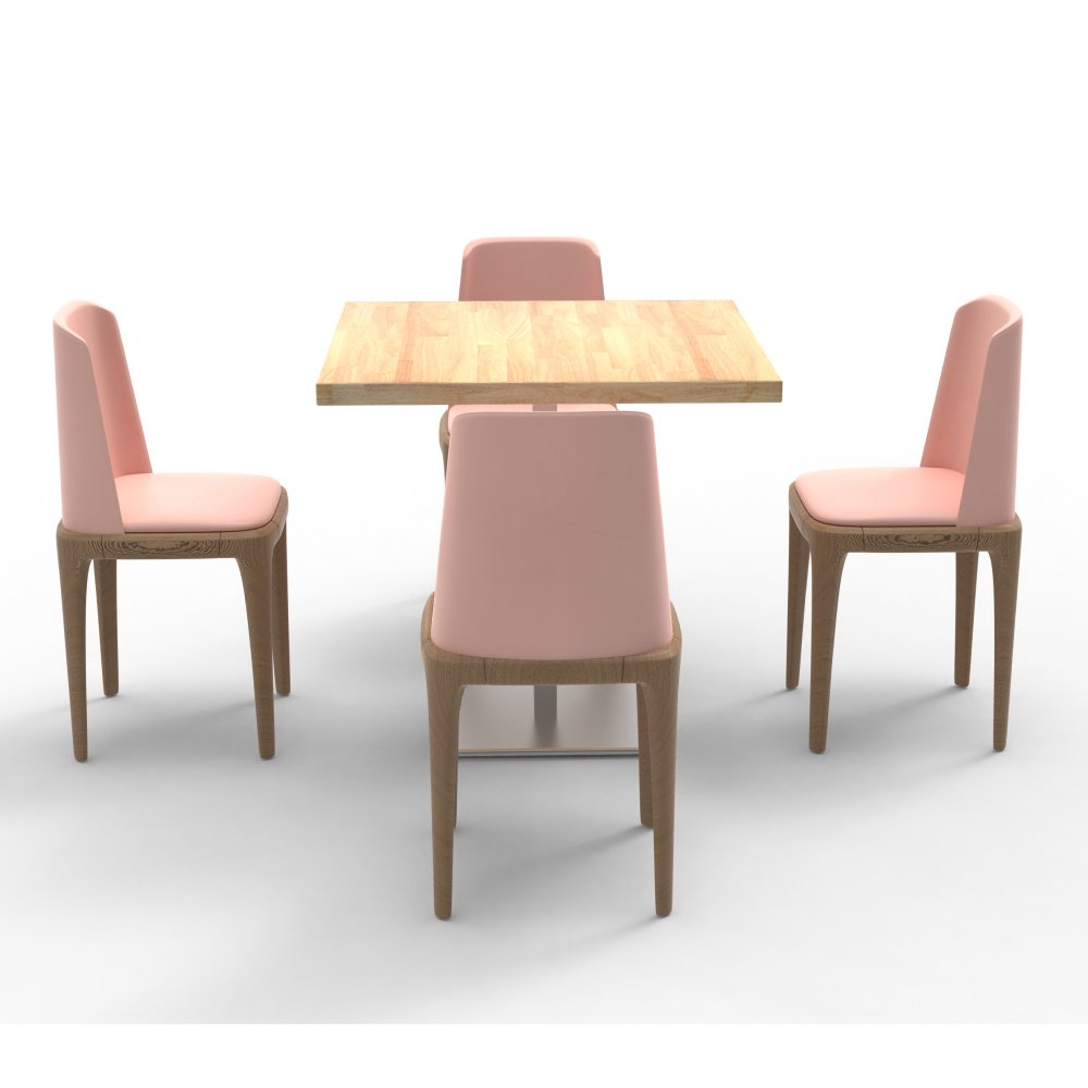 FH-CAWS240503 Customized Hot Sale High Quality Restaurant Chair And Table Set For Dining Room Restaurant Furniture - Image 6