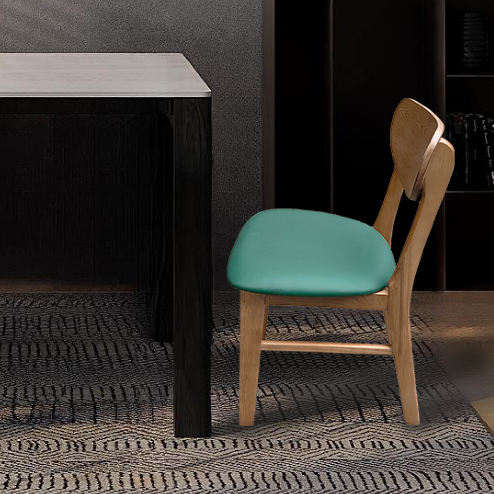 FH-CAW240818 Wood dining chairs Mid-Century modern Design for Commerical Restuarant Spaces - Image 5