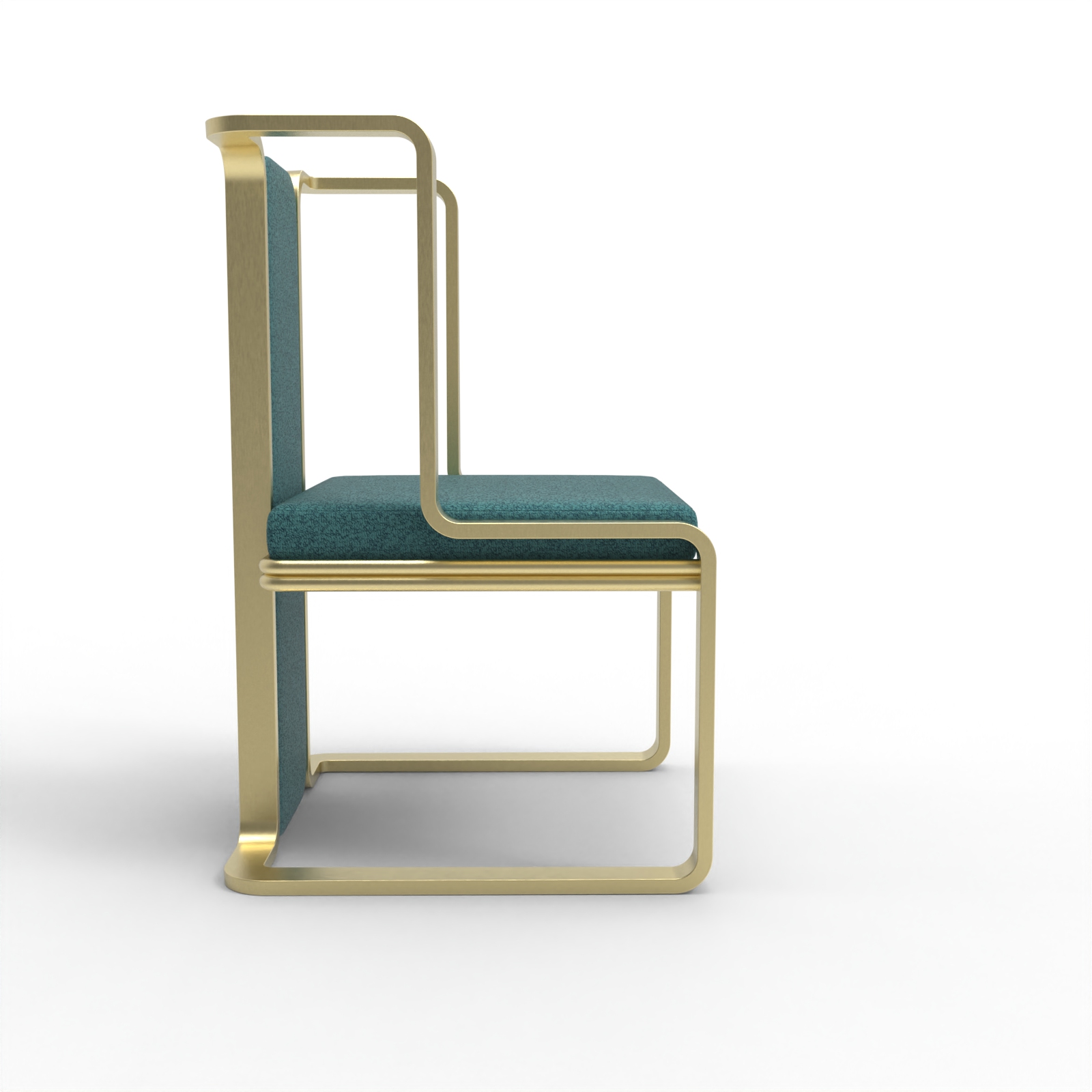 FH-CAM240902 Metal Bending Dining Chairs for Restaurant and Café - Image 5