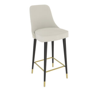 Metal Frame Leather Seat