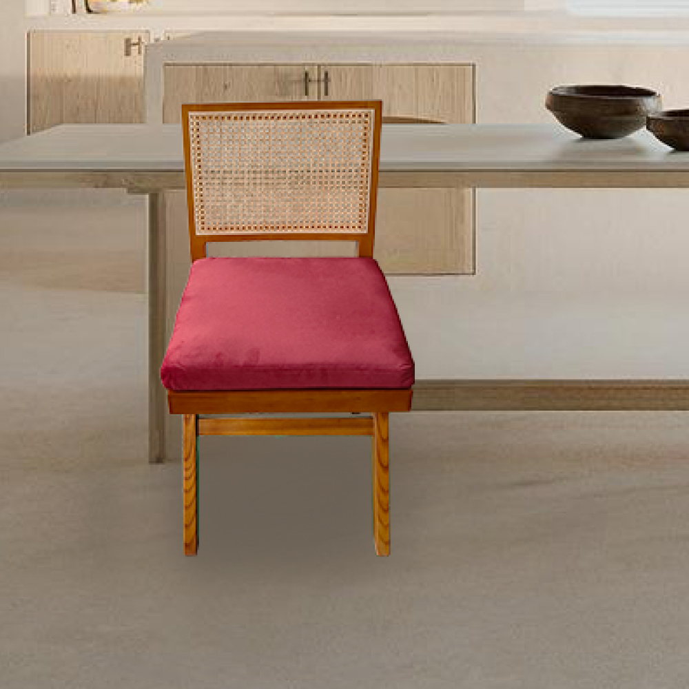 FH-CAW240820 Mid-Century Modern Wooden Chair Vintage style Contemporary Comfort - Image 5