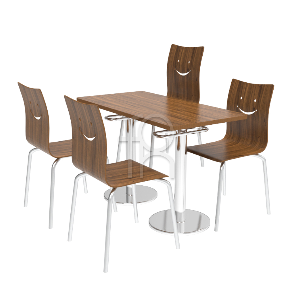 FH-CAM241009 Customized Modern Luxury Dining Table And Chair Set For Restaurant Furniture - Image 10