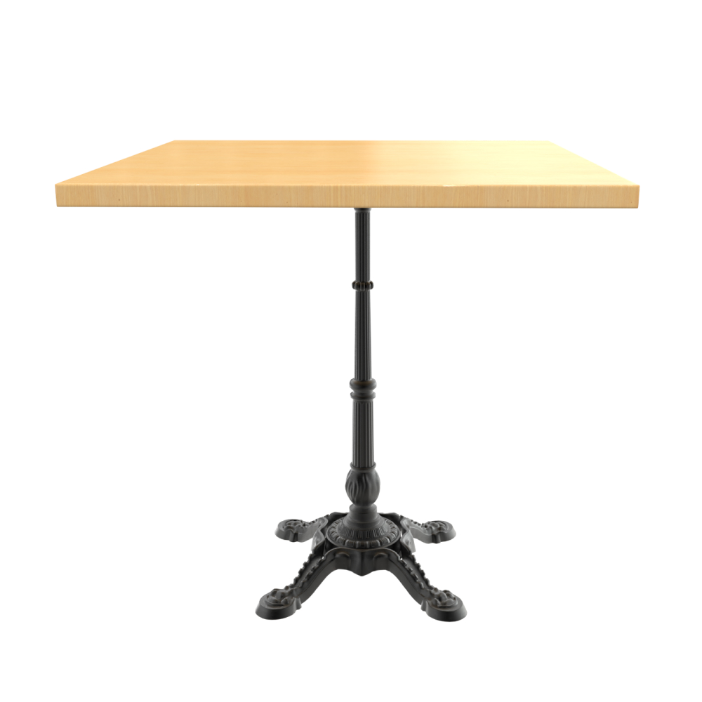metal base table