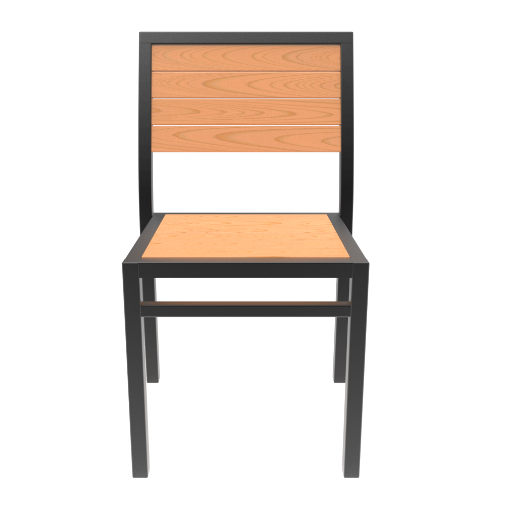 FH-CAM241101 Durable Metal Outdoor Dining Chair Set - Image 4