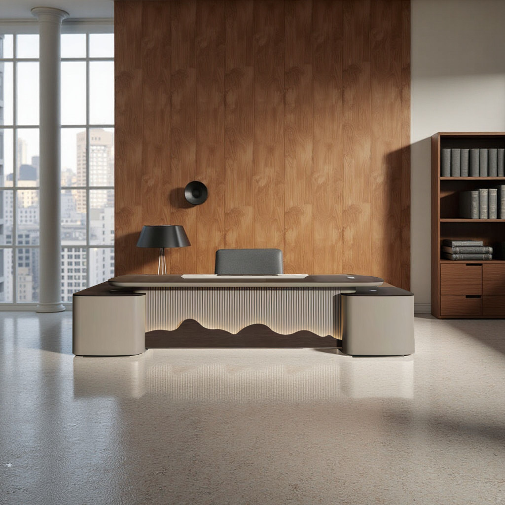 FH-ED-ODL011 Modern Creative Office Desk Ambient Light Strip for Executive Workstations - Image 5