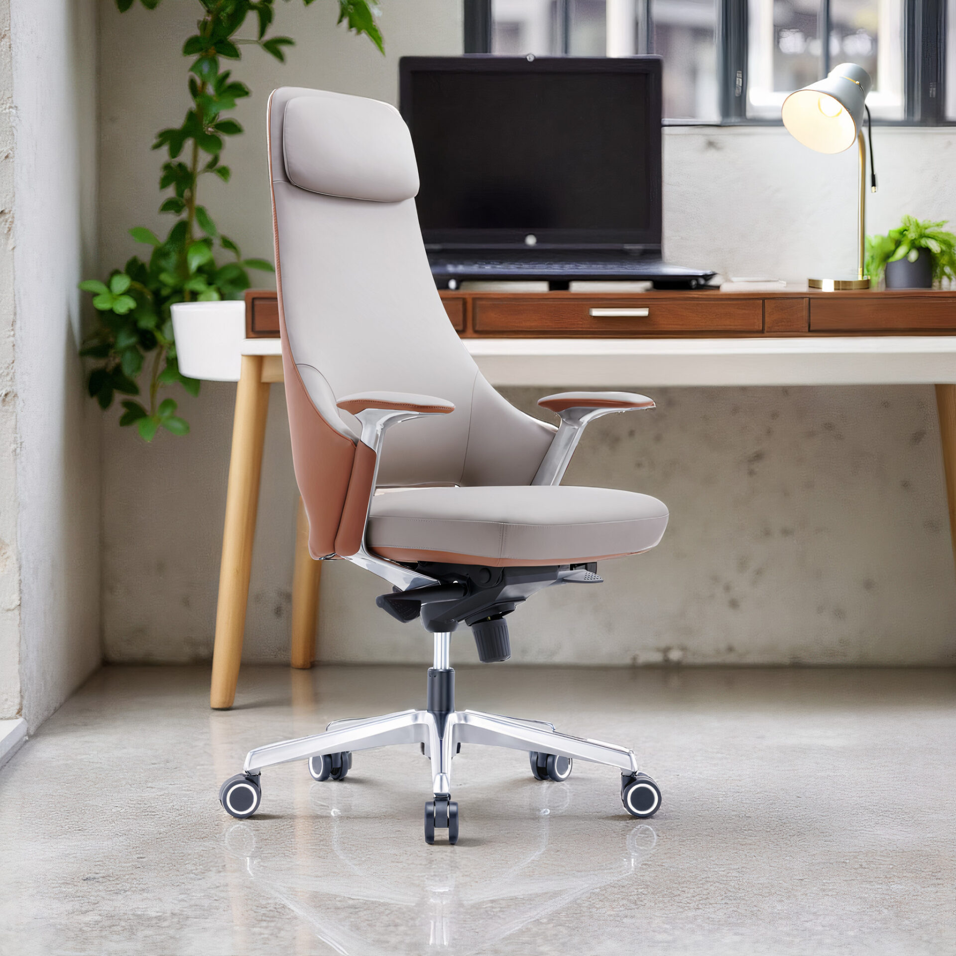 Elite Comfort Work Chair – Responsive Memory Foam Cushion, Multi-Tilt Mechanism & Anti-Scratch Floor Casters - Image 6