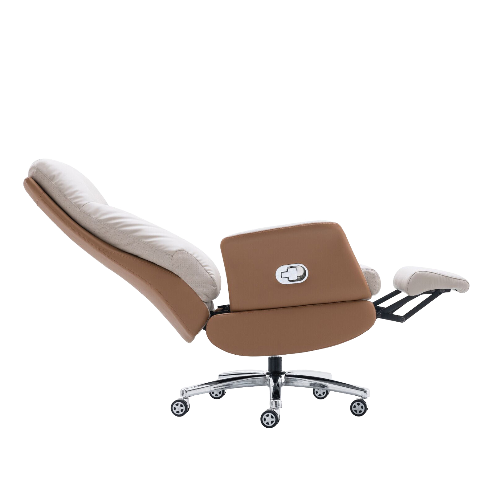 Luxury Orthopedic Executive Chair – Airflow Leather, Multi-Position Tilt & Anti-Roll Wheelbase - Image 5