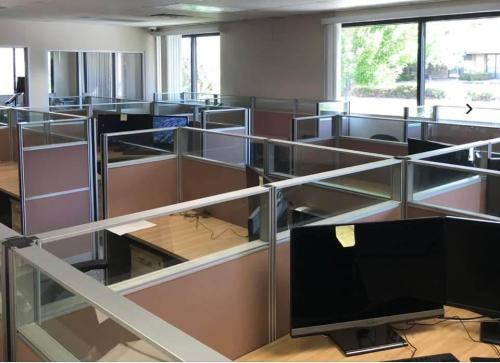 Office cubicles project in Nevada USA
